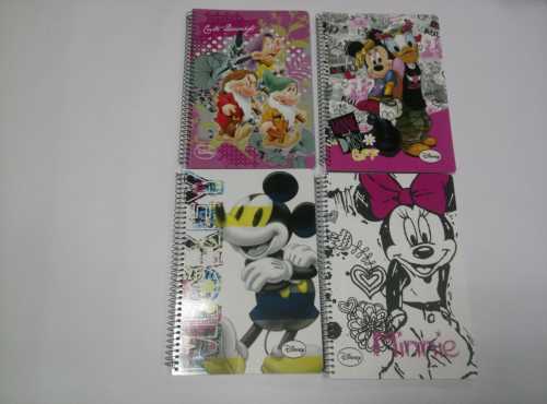 A4 5 subject hardcover spiral notebok college ruled for DISNEY