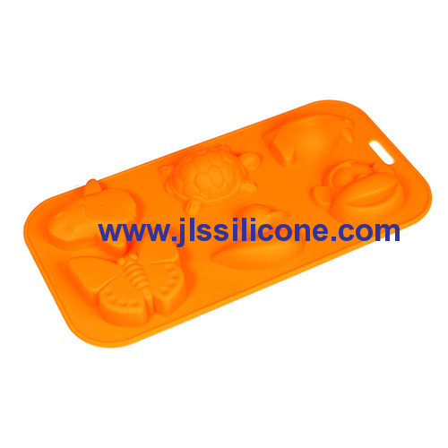 Friendly animal silicone chocolate molds