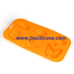 Friendly animal silicone chocolate molds