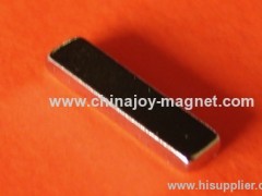 Rare Earth Magnets 3/4 in x 1/2 in x 1/8 in Neodymium Block N42