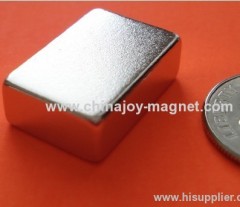 3/4 in x 1/2 in x 1/4 in N45 NdFeB Block Rare Earth Magnets