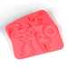 Elegant design silicone chocolate candy mold