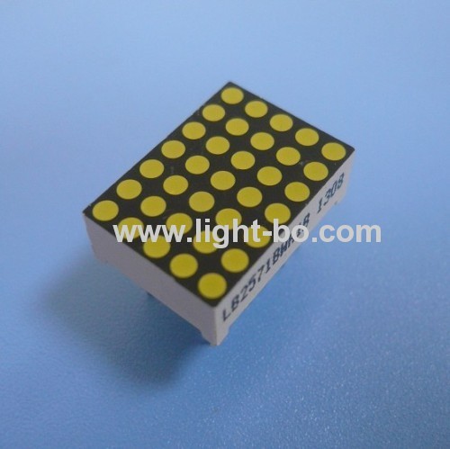Display a led a matrice di punti da 0,7 pollici blu ultra luminoso da 1,9 mm 5 x 7