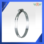 Worm drive hose clamp