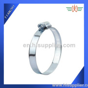 American Type Hose Clamp with crossed screw