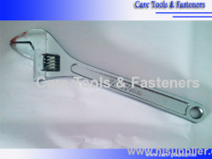 Chrome Plated Adjustable Wrench