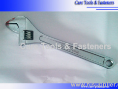 Adjustable Wrench,Chrome Plated,Half Polish,