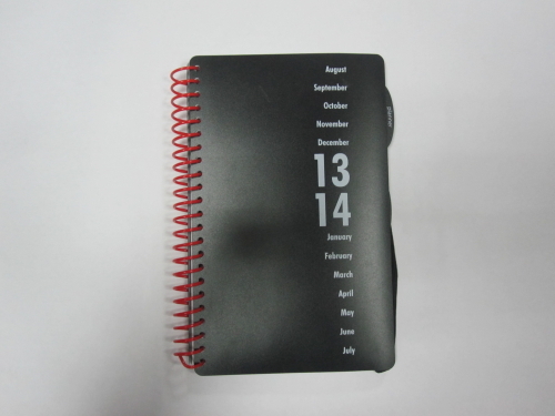 A5 PP cover spiral notebook/diary/planner