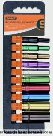 metric Color Coded socket set