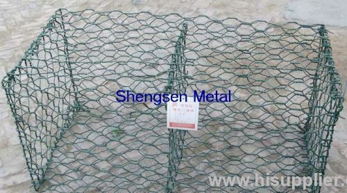 pvc gabion mesh box