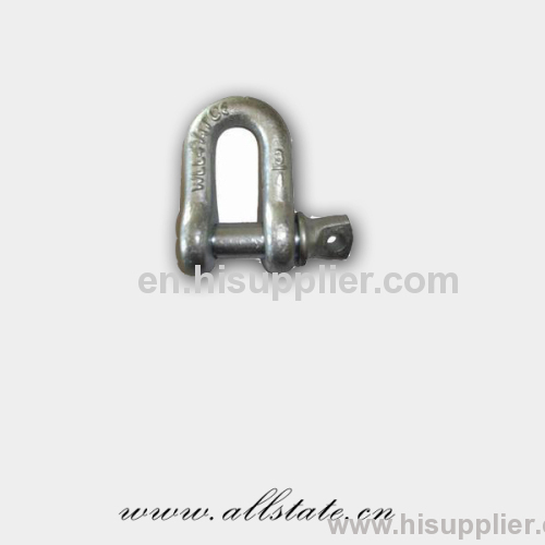 Bolt type chain shackles