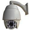 H.264 Waterproof IP PTZ Dome Camera ONVIF , High Speed Support Remote