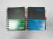 A6 4 subject college ruled PP cover index notepad/notebook
