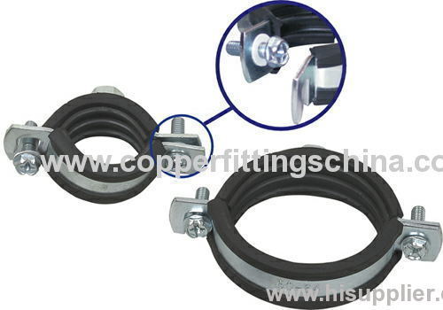 Standard Stainless Steel hose clamp with rubber