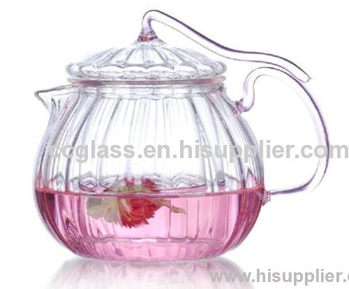 Elegant Innovative Design Glass Teapot