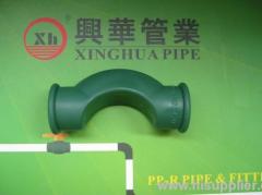 PPR fittings plumbing material PPR short by pass bend from China