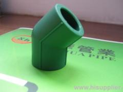 PPRC fittings plumbing material Elbow 45°