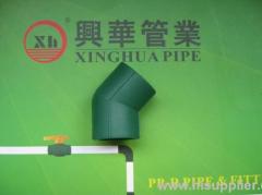 PPRC fittings plumbing material Elbow 45° from China