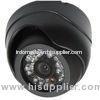 D1 / CIF Black Night Vision Dome Camera Varifocal BNC , 0 Lux