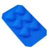 Pine nut silicone chocolate molds with 6 cavities