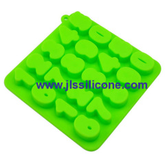 20 numbers silicone chocolate molds and also for jelly sugars
