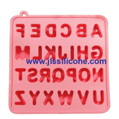 26 cavity alphabet silicone candy mold