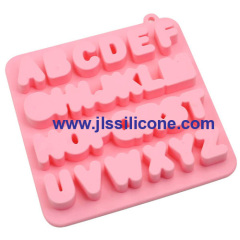 alphabet silicone chocolate molds