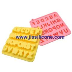 alphabet silicone chocolate molds