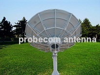 3.7 meter c ku band rx tx communication antenna