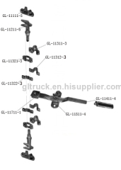 Stainess Steel/ Steel Truck Door Locking Gear, Door Assembly GL-11116
