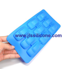 9 cavity cool car silicone chocolate molds