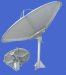 Probecom C band 2.4m dish antenna