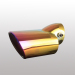 Hot sell colorful stainless steel dual automobile muffler tail
