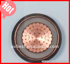copper conductor XLPE insulated PVC sheathed copper tape screened control cable