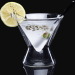 Hand Blown Inside Out Martini Glass