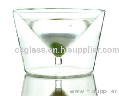 Mouth Blown High Quality Martini Glass
