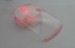 latest led mini gift optical transparent mouse