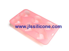 romantic 6 heart bakeware silicone baking pan