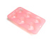 pink 6 cavity heart silicone bakeware molds