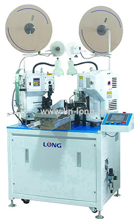 Full-automatic terminal crimping machine, cable stripping and crimping machine, wire crimper