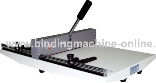 Manual tabletop creasing and scoring machine