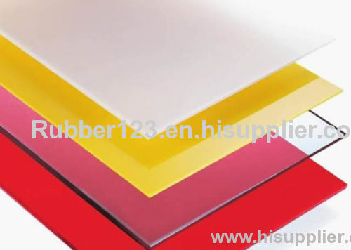 Frosted polycarbonate sheet Frosted polycarbonate sheet