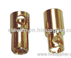 6.0MM gold plated banana plug