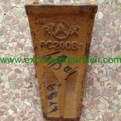 KOMATSU PC200B1 bucket teeth , undercarriage parts for excavator