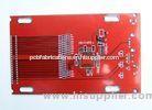 4 Layer HASL lead free Prototype PCB red solder mask industrial control circuit board