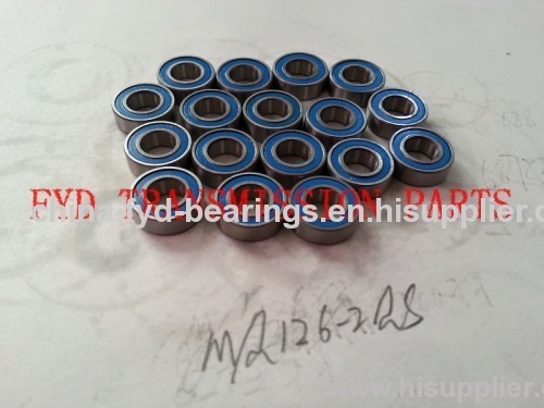 MR-126-2RS 6mmx12mmx4mm fyd transmission parts bearings FYD miniature ball bearings