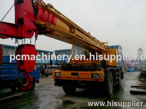 used KR250 KATO truck crane