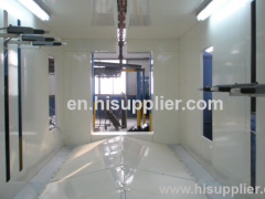 multi cyclone after filter powder recovery system of spray paint booth
