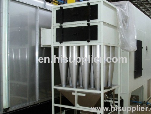 Multi-Cyclones Powder Spray Booth