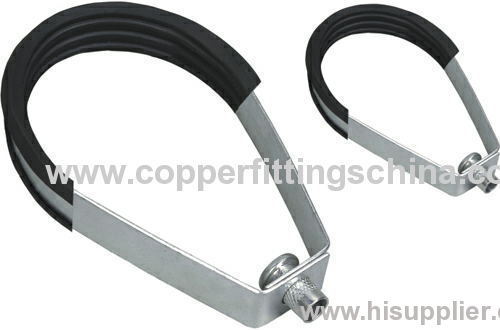 Standard EPDM rubber lcushioned heavy duty wire clamp